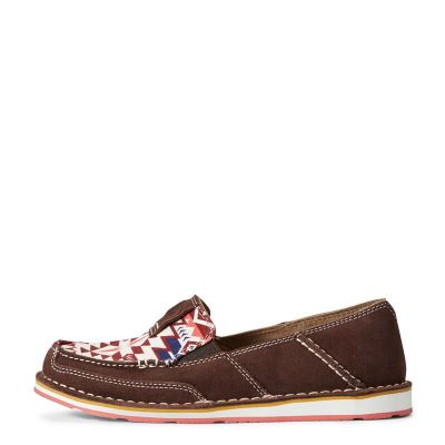 Ariat Cruiser - Loafers Schoenen Koper / Bordeaux Dames - 34137-957